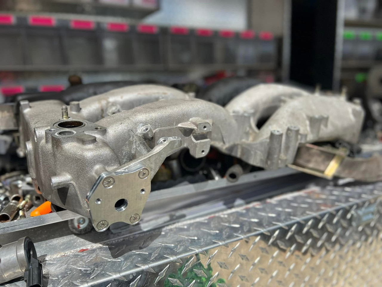 Idle valve adapter