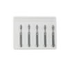Dental Bur –  Diamond Sml Football - Med Grit - 19mm FG (standard length) - 5 pack