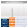 Dental Bur - Inverted Cone 33 1/2 - 16mm FG (feline length) - 5 pack