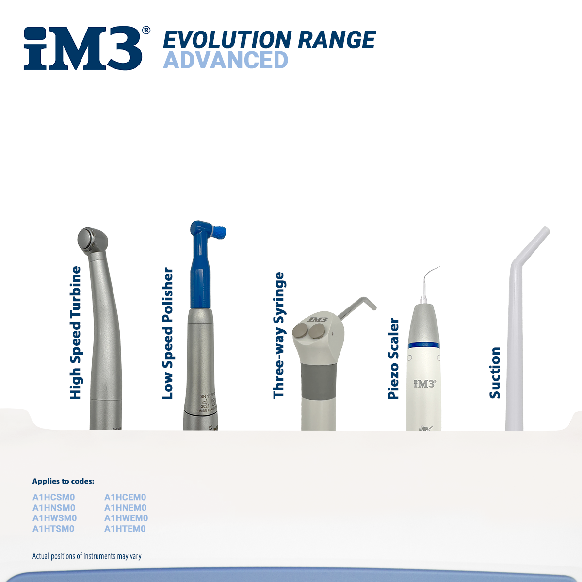 iM3 Advanced Dental Unit - Compressor Cart
