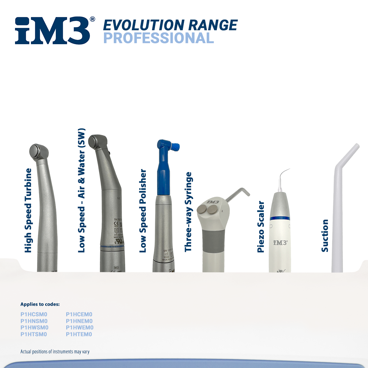 iM3 Professional Dental Unit - Compressor Cart