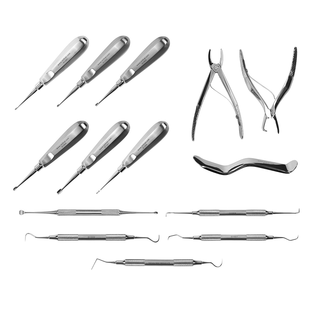 dental instruments names and pictures