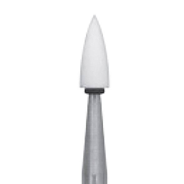 Dental Bur - White arkansas stone 661 - 19mm FG (standard length) - single