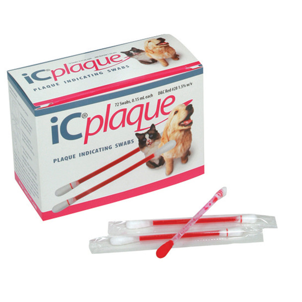 iC Plaque - plaque disclosing solution - 72 swabs