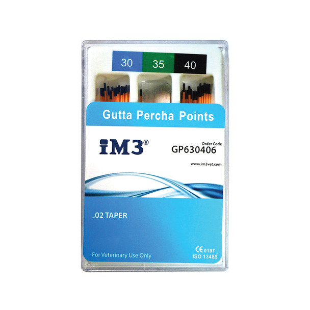 Gutta Percha Points - 60 mm - ISO 30-40 - 60 pcs