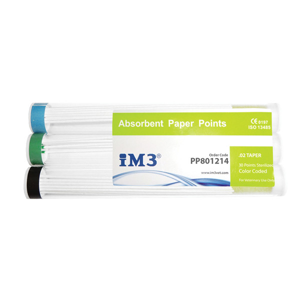 Paper Points - 80mm - ISO 120-140 - 30pcs