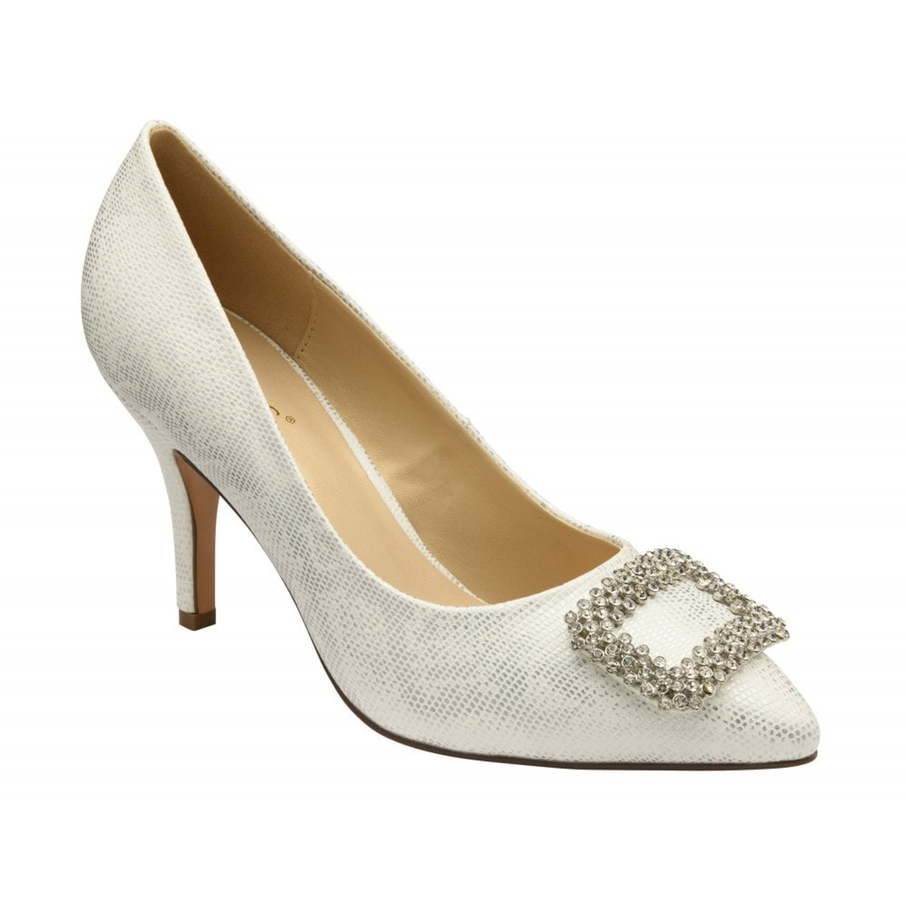 Lotus silver sales court shoes