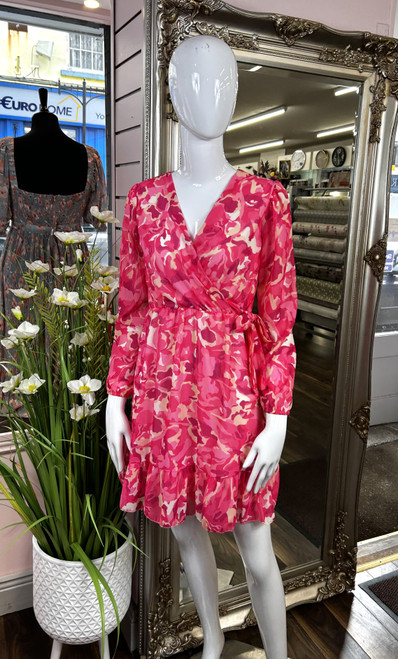 Romina Dress (Summer Pink)
