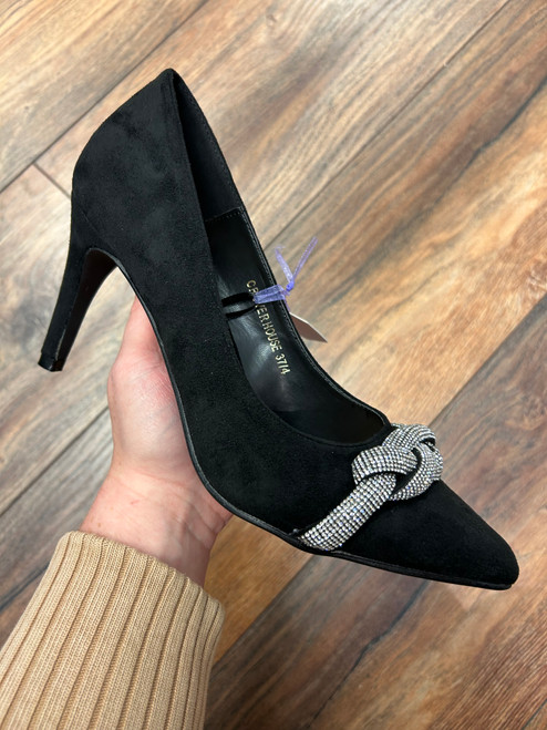 Crover House Heel (Black Twist)