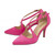 Willow Pink Satin Court Shoes