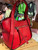 Azores Midi Grab Handbag (red)