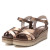 Xti 142853 Bronze wedge sandal 