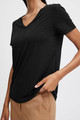 Byrexima v-neck tshirt (black)