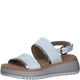 S.Oliver White Leather Sandal 5-28700-42-100 