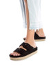 Refresh Black Sandal 171881