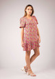 Leane Short Ruffled Dress