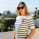 Loren Jumper (navy stripe)