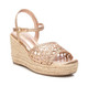 X.t.i 142747 Nude wedge 