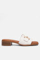 Oh My Sandals White sandal -5605
