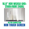 1 of 10-image for240hz QHD Display 16" LCD Screen Alienware M16 R2 P124F AWM16-7025BLK-PUS