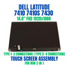 1 of 5-image forDell Latitude 7410S FHD LCD Touch Screen Assembly 6KC9J