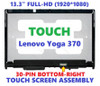 1 of 8-image forLenovo Thinkpad Yoga 370 LCD Touch Screen Assembly 01HY320 01EN322 01EN317 01HY321 01LW129