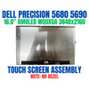 1 of 5-image for16" ATNA60YV03-0 Dell Precision 5000 5680 OLED Touch Screen Kit UHD P/N D3KJF