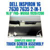 1 of 10-image forDell Inspiron 16 7635 16" FHD+ LCD Touch Screen Assembly
