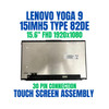 1 of 6-image for15.6" Lenovo Yoga 9-15IMH5 82DE 5D10S39660 FHD LCD Touch Screen Assembly