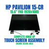 1 of 6-image forL20823-001 HP X360 15-cr 15T-CR LCD Screen Touch Complete Assembly 2ZC81AAR