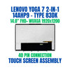 1 of 9-image forLCD Touch Screen Digitizer Display Assembly Lenovo Yoga 7 2-in-1 14AHP9 83DK