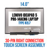 1 of 9-image for2.2K LCD Touch Screen Digitizer 5D11E22880 Lenovo Ideapad 5 Pro 14ACN6 82L7