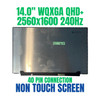 1 of 6-image for240Hz 2.5K 14.0" WQXGA Laptop lcd Screen Razer Blade 14 creator 2024 40 Pin