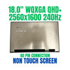 1 of 10-image forMSI Stealth 18 AI Studio A1VIG-009US 18" 240Hz WQXGA Non Touch LCD Laptop Screen