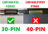 2 of 8-image forLCD Screen Display Panel LM140LF3L03 Asus Zenbook 14 UM425 UM425IA UM425UAZ