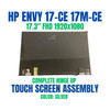 1 of 7-image forL52653-001 HP Envy 17-CE0015NR 17-CE0XXX LCD Touch Screen Bezel Assembly