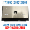 1 of 10-image forNE173QUM-NY1 40 Pin 17.3" 144hz 4K UHD IPS Panel Laptop LCD Screen Replacement
