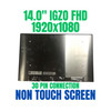 1 of 4-image forDell CN-0XD7NY-G1WSH 14.0" Screen WUXGA 30 Pin MATTE NO BRACKETS