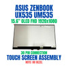 1 of 8-image forScreen ASUS ZENBOOK PRO UM535QE-KY SERIES 15.6" FHD Touch Screen Assembly