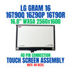 1 of 9-image for16.0" LCD Touch Screen Assembly LG Gram 16T90P series QHD 2560x1600 40 Pin