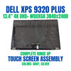 1 of 5-image forDell XPS 9320 Plus 13.4" Touch Screen UHD 4K LCD top half RK44J XRYWH