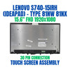 1 of 7-image for15.6" FHD Touch Screen Assembly Screen Lenovo Yoga S740 81nx001drm