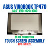 1 of 7-image for14" ASUS Vivobook Flip TP470E FHD LED LCD Screen Touch Display Assembly Panel