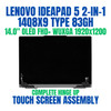 1 of 9-image forOLED LCD Touch Screen Digitizer Assembly Lenovo Ideapad 5 14Q8X9 83GH000RAU