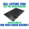 1 of 4-image forDell Latitude 7640 16" FHD IPS LCD Screen Assembly infrared YRWHC