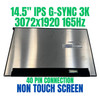 1 of 10-image for165Hz 14.5" 3K LAPTOP LCD Screen NE145F8M-NY1 3072X1920 40 Pin