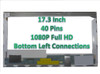 1 of 7-image forDell Vcv1f REPLACEMENT LAPTOP LCD Screen 17.3" Full HD LED DIODE 0VCV1F
