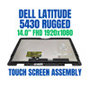 1 of 6-image forOEM Dell Latitude 5430 Rugged 14" Touch Screen FHD LCD Screen YY1T4 3N8MJ