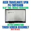 1 of 7-image forAcer TRAVELMATE SPIN P4 TMP414RN-53-TCO-532R FHD+ 1920x1200 IPS Touch Screen Display