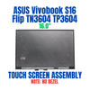 1 of 5-image forASUS VIVBOOK S 16 FLIP TP3604VA-EB94T 16" 3200x2000 120Hz OLED Touch Screen Assembly No Bezel